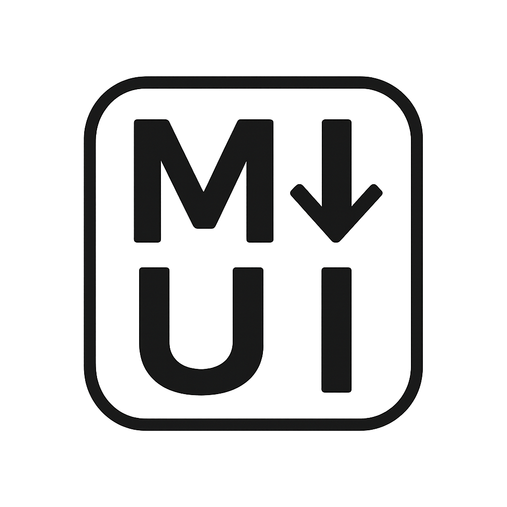 Markdown-UI logo
